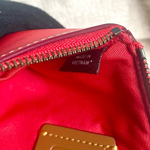 Disney X Coach Mickey Mouse Motorcycle Leather CornerZip Limited Edition NWOT - Picture 5 of 6